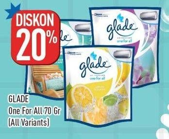 Promo Harga Glade One For All All Variants 70 gr - Hypermart