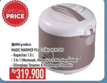 Promo Harga MIYAKO MCM-509 1800 ml - Hypermart