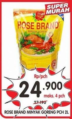 Promo Harga ROSE BRAND Minyak Goreng 2000 ml - Superindo
