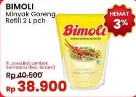 Promo Harga Bimoli Minyak Goreng 2000 ml - Indomaret