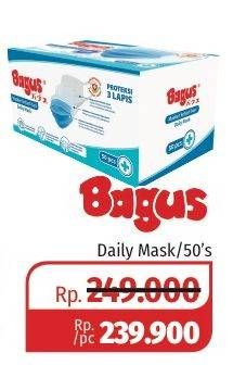 Promo Harga BAGUS Daily Mask 50 pcs - Lotte Grosir