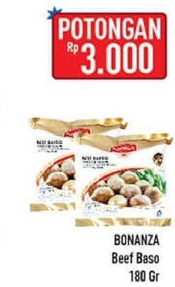 Promo Harga BONANZA Beef Bakso 180 gr - Hypermart