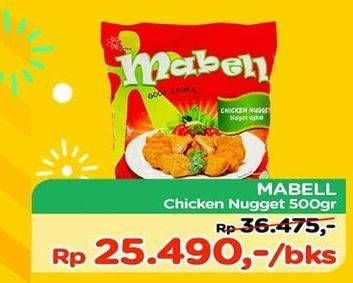 Promo Harga MABELL Nugget Chicken 500 gr - TIP TOP