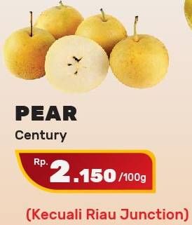 Promo Harga Pear Century  - Yogya