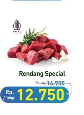 Promo Harga Daging Rendang Sapi per 100 gr - Hypermart