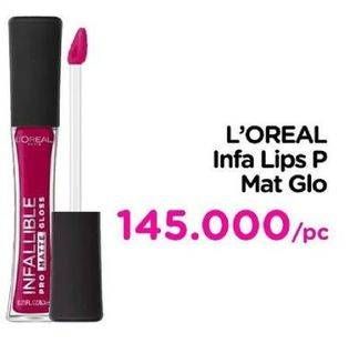 Promo Harga LOREAL Infallible Lipstick  - Watsons