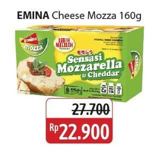 Promo Harga Emina Cheddar Cheese Mozza 165 gr - Alfamidi