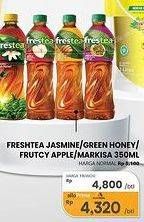 Promo Harga Frestea Minuman Teh Original, Green Honey, Apple, Markisa 350 ml - Carrefour
