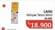 Promo Harga CAP LANG Minyak Telon Lang 60 ml - Alfamidi