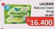 Promo Harga Laurier Natural Clean Wing 22cm 20 pcs - Alfamidi