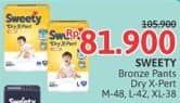 Promo Harga Sweety Bronze Pants Dry X-Pert XL38, L42, M48 38 pcs - Alfamidi