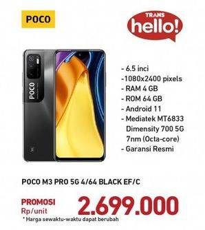 Promo Harga XIAOMI Poco M3 Pro 5G  - Carrefour