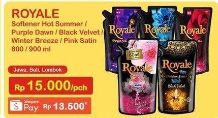 Promo Harga SO KLIN Royale Parfum Collection Purple Dawn, Hot Summer, Black Velvet, Winter Breeze, Pink Satin 800 ml - Indomaret