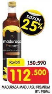 Madurasa Madu Asli Premium 910 gr Diskon 25%, Harga Promo Rp112.500, Harga Normal Rp150.590