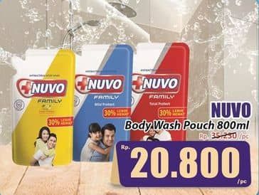 Promo Harga Nuvo Body Wash 825 ml - Hari Hari