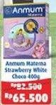 Promo Harga ANMUM Materna Strawberry White Chocolate 400 gr - Indomaret