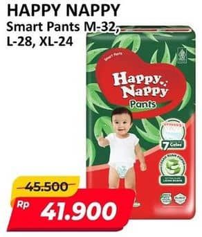 Promo Harga Happy Nappy Smart Pantz Diaper L28, XL24 24 pcs - Alfamart