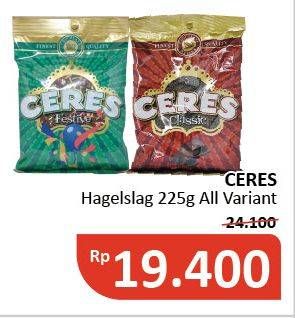 Promo Harga CERES Hagelslag Rice Choco All Variants 225 gr - Alfamidi