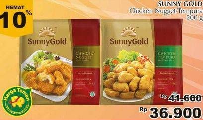 Promo Harga SUNNY GOLD Chicken Nugget/ Tempura 500 gr - Giant