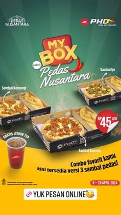 Promo Harga MyBox Pedas Nusantara  - Pizza Hut