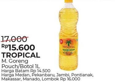 Promo Harga TROPICAL Minyak Goreng 1000 ml - Alfamart