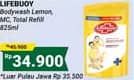 Promo Harga Lifebuoy Body Wash Lemon Fresh, Mild Care, Total 10 850 ml - Alfamidi