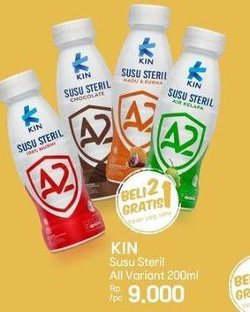 Promo Harga KIN Susu Steril All Variants 200 ml - LotteMart
