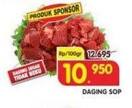 Promo Harga Daging Sop per 100 gr - Superindo