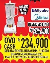 Promo Harga Miyako, Midea Blender 2in1  - Hypermart