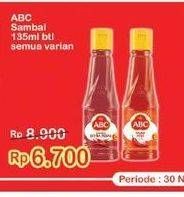 Promo Harga ABC Sambal All Variants 135 ml - Indomaret