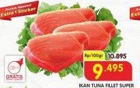 Promo Harga Tuna Fillet per 100 gr - Superindo