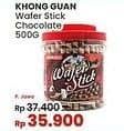 Promo Harga Khong Guan Wafer Stick Chocolate 500 gr - Indomaret