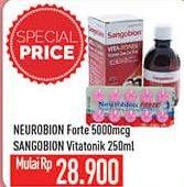 Promo Harga Neurobion Forte/Sangobion Vitatonik  - Hypermart