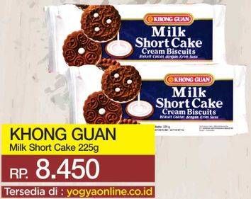Promo Harga KHONG GUAN Short Cake 225 gr - Yogya