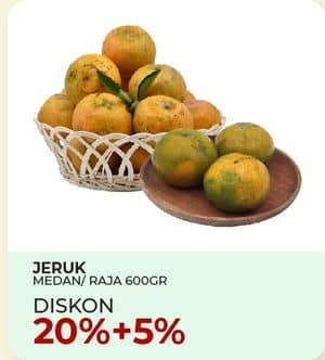 Promo Harga Jeruk Medan/Raja  - Yogya