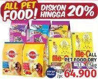Promo Harga All Pet Food Dry  - LotteMart