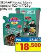 Promo Harga Sedaap Kecap Manis Kedelai Hitam Special 520 ml - Indomaret