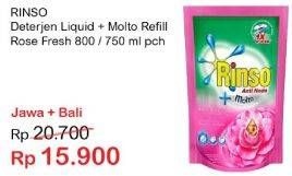 Promo Harga Molto Liquid Detergent 750/800ml  - Indomaret