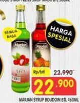 Promo Harga Marjan Syrup Boudoin All Variants 460 ml - Superindo