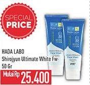 Promo Harga Hada Labo Shirojyun Facial Wash 50 ml - Hypermart