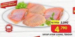 Promo Harga Sayap Ayam Ujung, Tengah  - Superindo