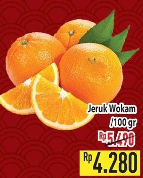 Promo Harga Jeruk Wokam per 100 gr - Hypermart