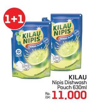 Promo Harga Kilau Nipis Pencuci Piring Ekstrak Tumbuhan 630 ml - LotteMart