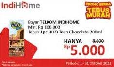 Promo Harga Hilo Teen Chocolate 250 gr - Alfamidi