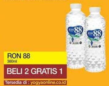 Promo Harga RON 88 Mineral Water Elite Natural 380 ml - Yogya