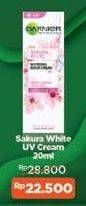Promo Harga GARNIER Sakura White Cream 20 ml - Indomaret