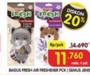 Promo Harga BAGUS Fresh Air Freshener All Variants  - Superindo