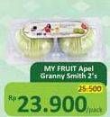 Promo Harga My Fruit Apel Granny Smith 2 pcs - Alfamidi