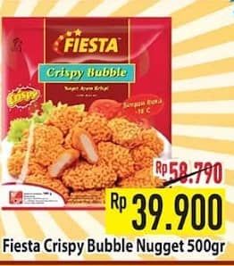 Promo Harga Fiesta Naget Crispy Bubble 500 gr - Hypermart