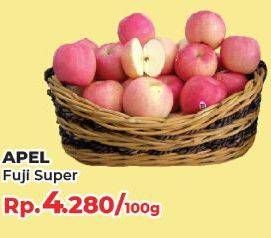 Promo Harga Apel Fuji Super per 100 gr - Yogya